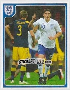 Sticker Gareth Barry / Olof Mellberg - England 2016 n. 111 - Panini
