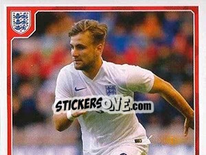 Sticker Luke Shaw - England 2016 n. 123 - Panini