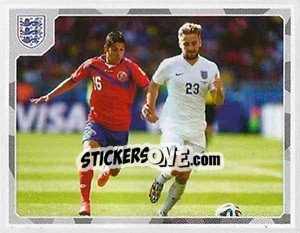Sticker Luke Shaw - England 2016 n. 127 - Panini