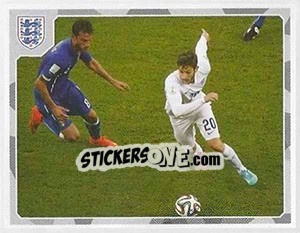 Sticker Adam Lallana - England 2016 n. 136 - Panini