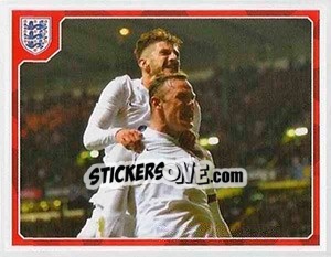 Sticker Adam Lallana / Wayne Rooney - England 2016 n. 137 - Panini