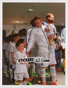 Sticker Wayne Rooney - England 2016 n. 143 - Panini