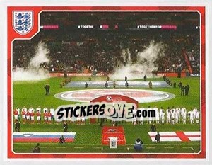 Sticker England v Slovenia
