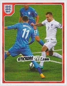 Sticker Jack Wilshere - England 2016 n. 145 - Panini
