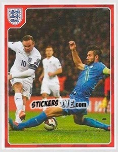 Cromo Wayne Rooney - England 2016 - Panini