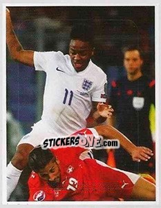 Cromo Raheem Sterling - England 2016 - Panini