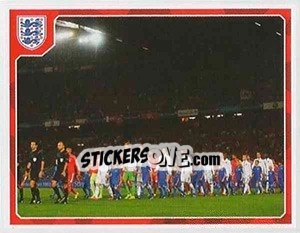 Sticker England v Switzerland - England 2016 n. 149 - Panini