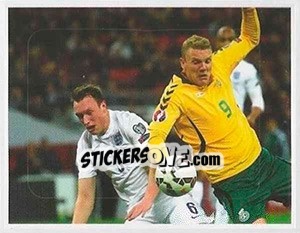 Sticker Phil Jones - England 2016 n. 153 - Panini