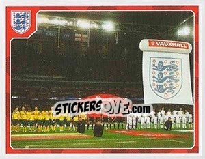 Sticker England v Lithuania