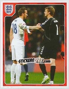 Sticker Harry Kane - England 2016 n. 157 - Panini