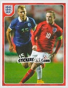 Sticker Wayne Rooney - England 2016 n. 162 - Panini