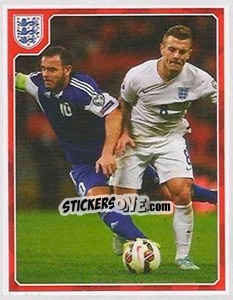 Sticker Jack Wilshere - England 2016 n. 167 - Panini