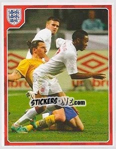 Sticker Raheem Sterling /  Carl Jenkinson / Zlatan Ibrahimovic - England 2016 - Panini