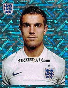Sticker Jordan Henderson - England 2016 n. 186 - Panini