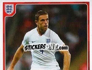 Sticker Jordan Henderson - England 2016 n. 188 - Panini