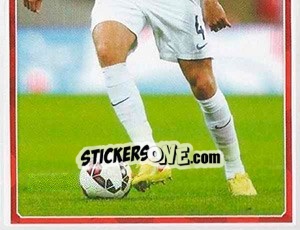 Sticker Jordan Henderson - England 2016 n. 189 - Panini