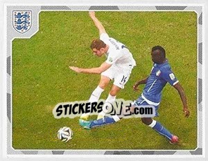 Sticker Jordan Henderson - England 2016 n. 192 - Panini