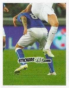 Sticker Jordan Henderson - England 2016 n. 194 - Panini