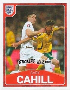 Cromo Gary Cahill - England 2016 - Panini