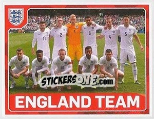 Sticker England team