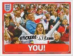 Sticker You! (Fans) - England 2016 n. 205 - Panini