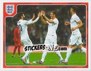 Sticker Adam Lallana - England 2016 n. 206 - Panini