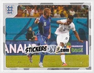 Sticker Daniel Sturridge - England 2016 n. 231 - Panini