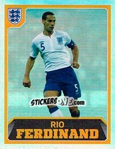 Sticker Rio Ferdinand - England 2016 n. 238 - Panini