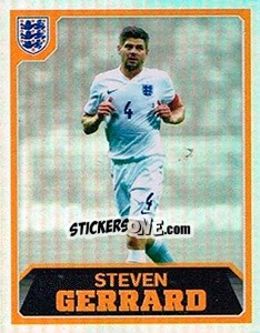 Sticker Steven Gerrard - England 2016 n. 241 - Panini