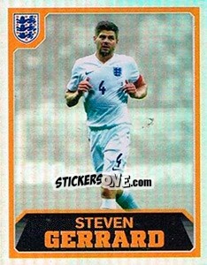 Figurina Steven Gerrard - England 2016 - Panini