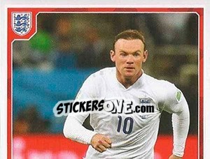 Sticker Wayne Rooney - England 2016 n. 257 - Panini