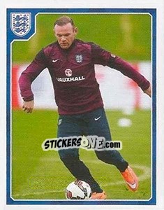 Cromo Wayne Rooney - England 2016 - Panini