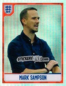 Figurina Mark Sampson - England 2016 - Panini