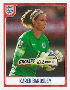 Figurina Karen Bardsley - England 2016 - Panini