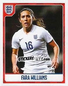 Sticker Fara Williams - England 2016 n. 277 - Panini