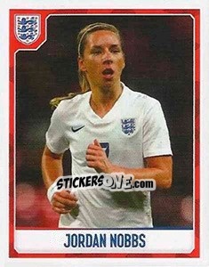 Sticker Jordan Nobbs - England 2016 n. 279 - Panini