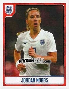 Cromo Jordan Nobbs - England 2016 - Panini