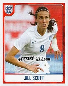Sticker Jill Scott - England 2016 n. 280 - Panini