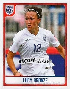 Figurina Lucy Bronze - England 2016 - Panini