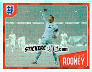 Sticker Wayne Rooney - England 2016 n. 285 - Panini