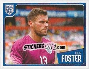 Sticker Ben Foster - England 2016 n. 287 - Panini