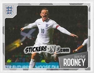 Figurina Wayne Rooney - England 2016 - Panini