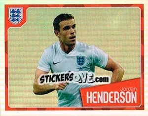 Sticker Jordan Henderson - England 2016 n. 293 - Panini