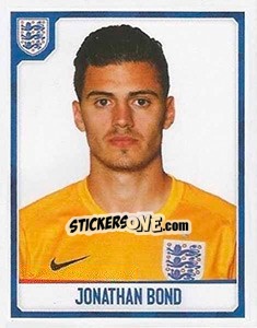 Cromo Jonathan Bond - England 2016 n. 298 - Panini