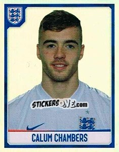 Cromo Calum Chambers - England 2016 - Panini