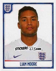 Figurina Liam  Moore - England 2016 n. 302 - Panini