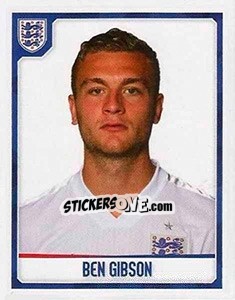 Sticker Ben Gibson - England 2016 n. 303 - Panini