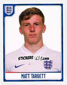 Sticker Matt Targett - England 2016 n. 306 - Panini
