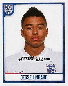 Cromo Jesse Lingard - England 2016 - Panini