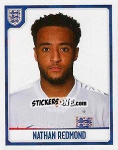 Sticker Nathan Redmond - England 2016 n. 311 - Panini